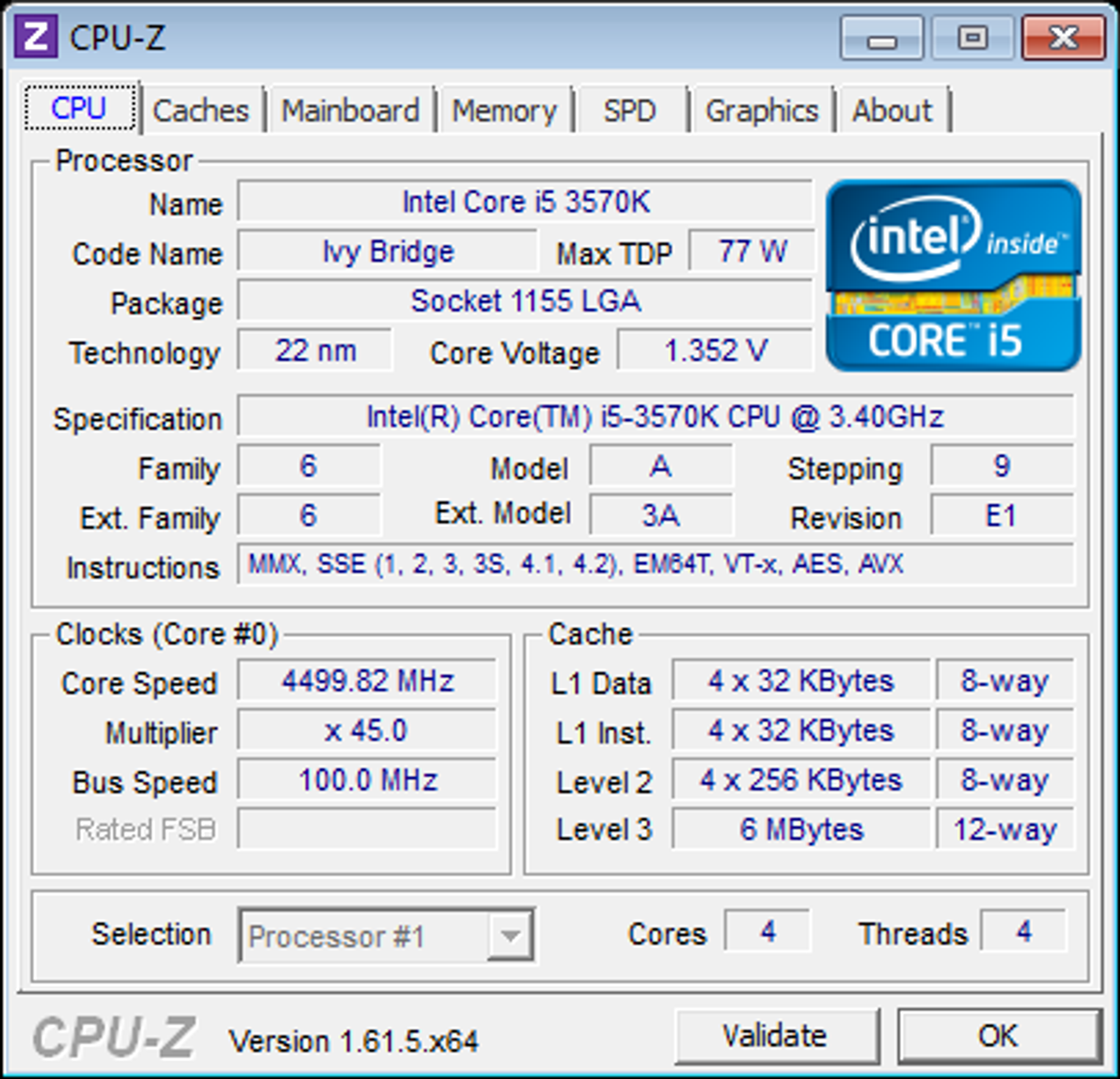 TEST: Intel Core i5 3570K - Overklokking - Tek.no